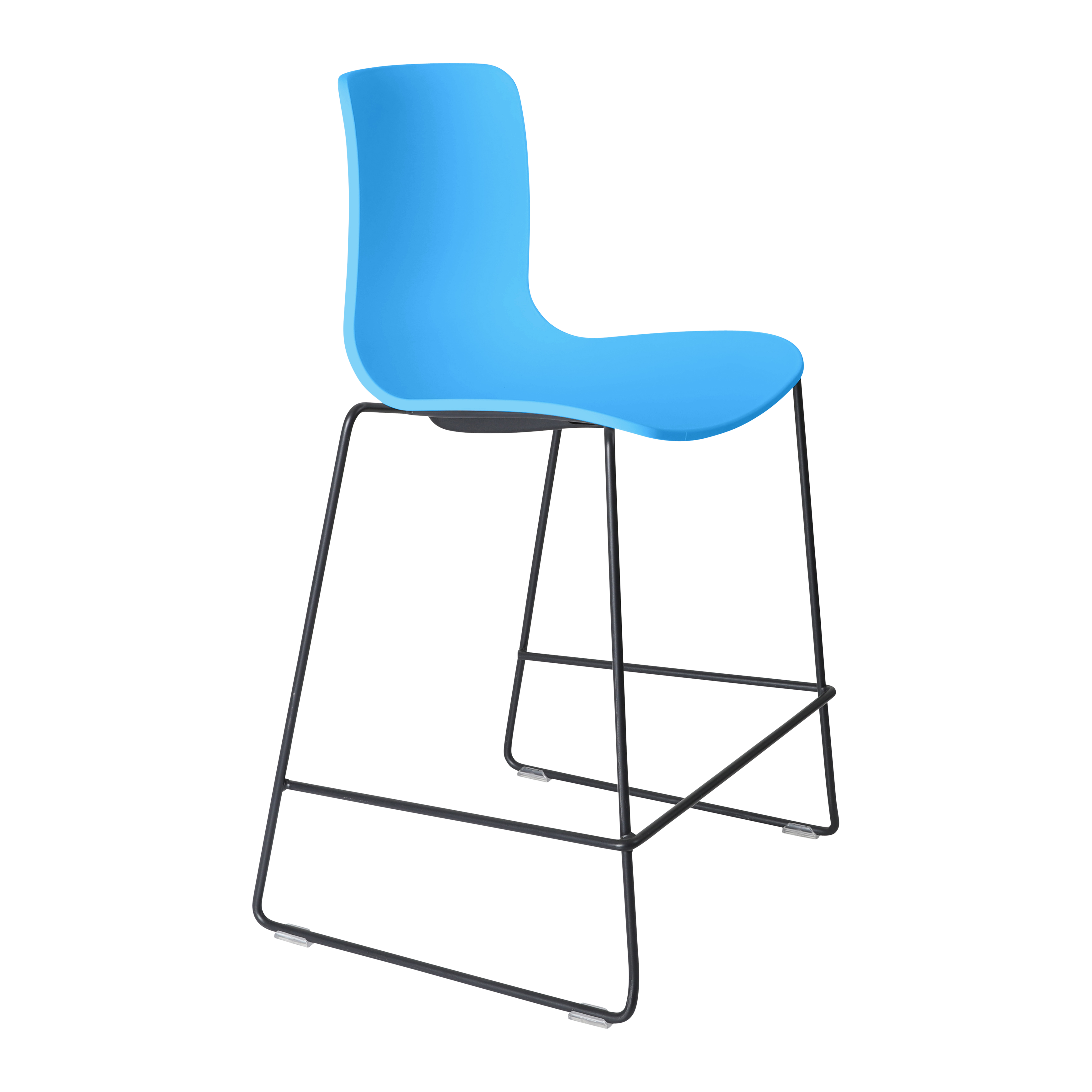 Acti Stool (Ocean Blue / Stool Sled Base)